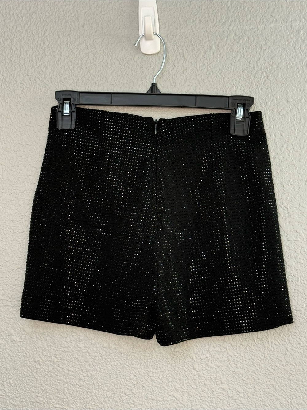NWT Rhinestone Black Shorts Size Small - Picture 5 of 7